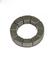 El imán del generador de turbina de viento del OEM, arco forma el imán del motor de NdFeB